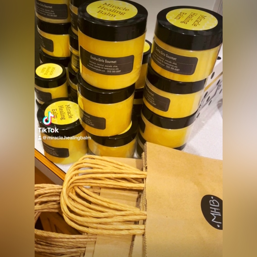 ORDER FOR LINDSAYVROON 2) 4 oz MIRACLE HEALING ❤️‍🩹 BALM—natural skincare